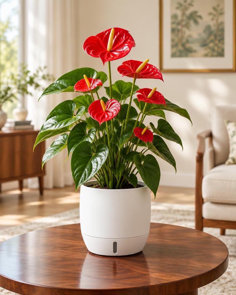 Anthurium Red Plant